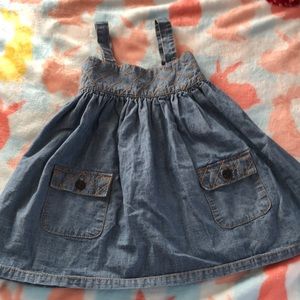 Denim dress